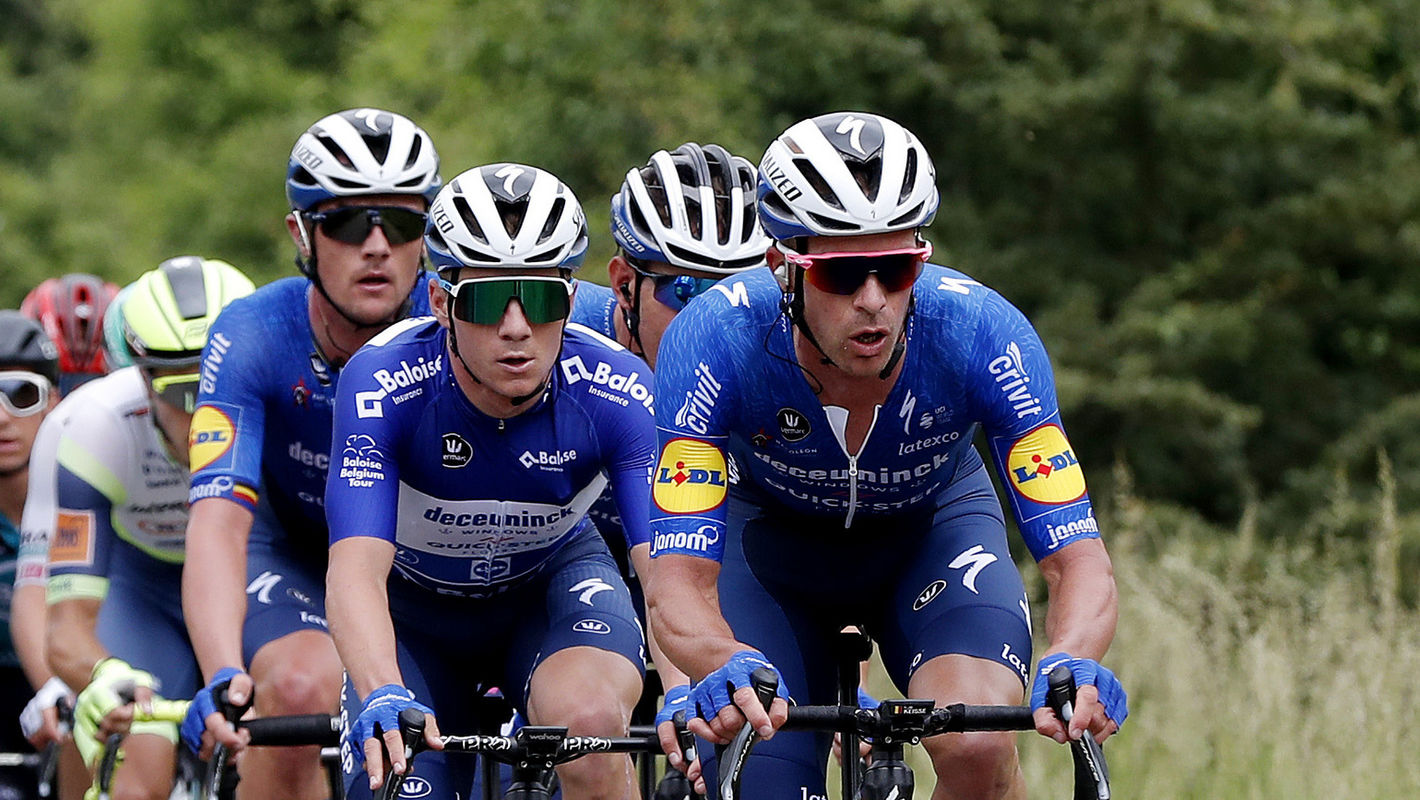 Evenepoel successfully defends his overall lead