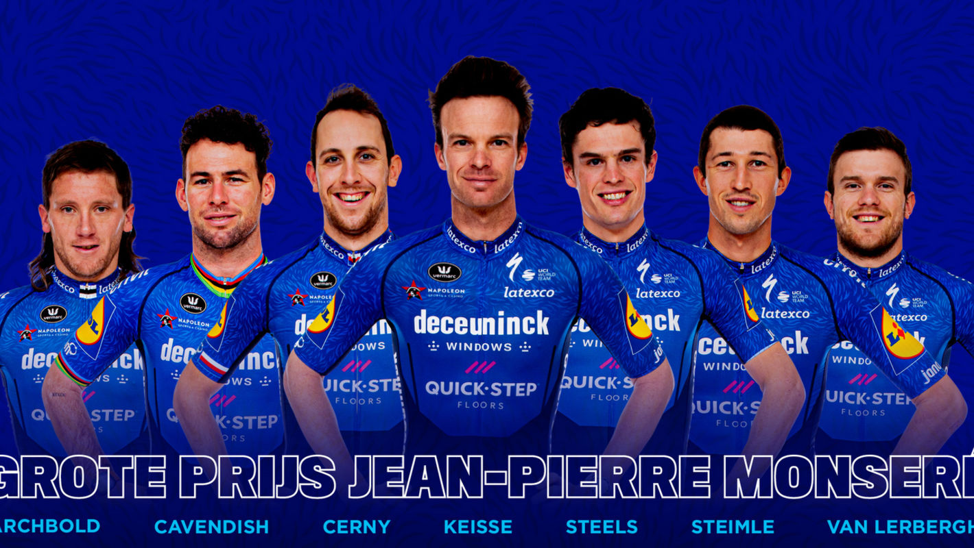 Deceuninck – Quick-Step selectie Grote Prijs Jean-Pierre Monseré