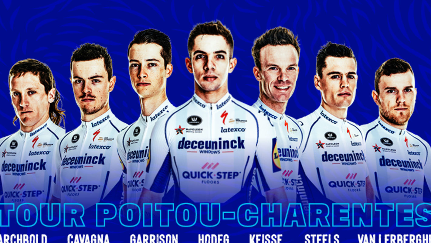 Deceuninck – Quick-Step selectie Tour Poitou-Charentes