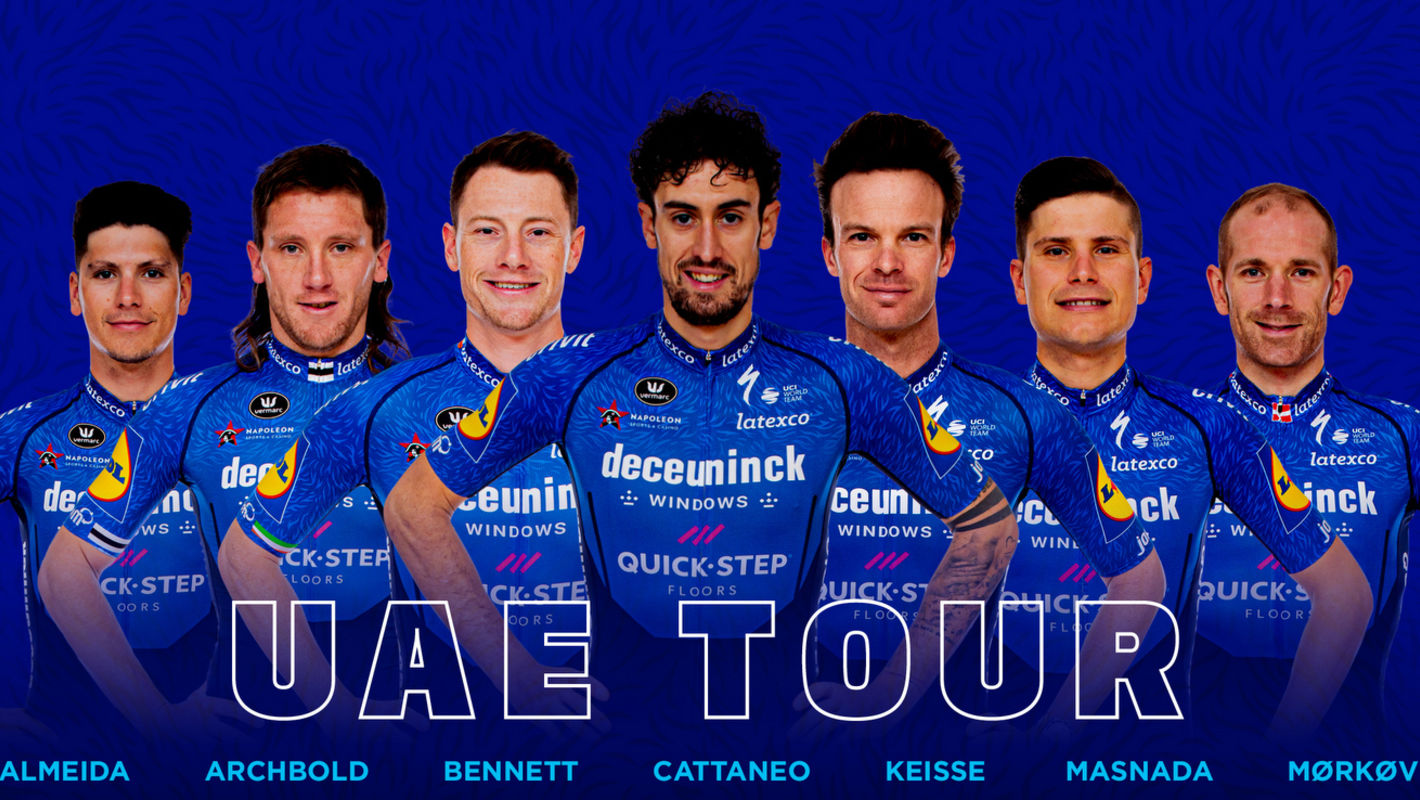 Deceuninck – Quick-Step selectie UAE Tour