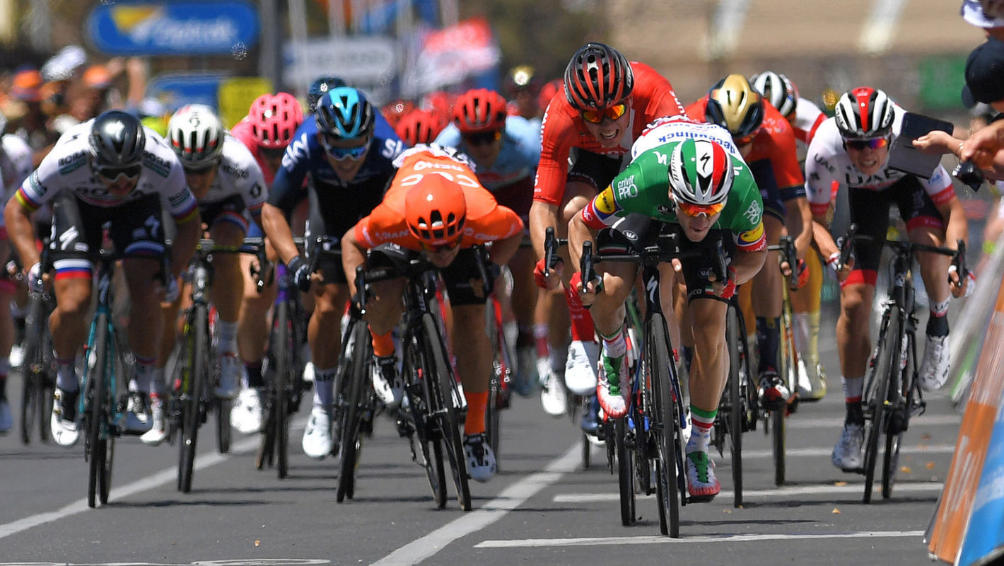 Stressvolle dag in Tour Down Under