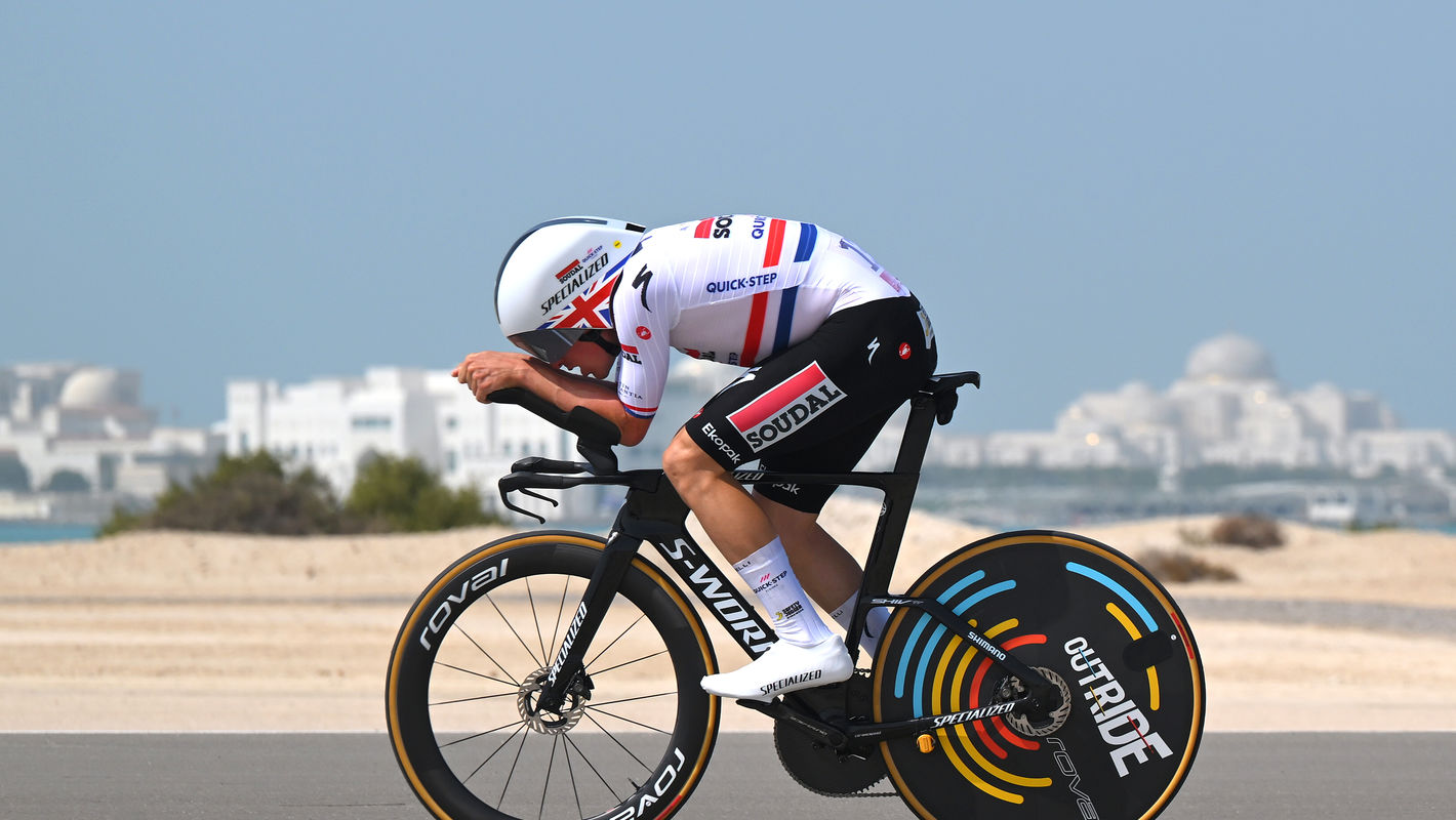 Hayter time trials to top five in UAE