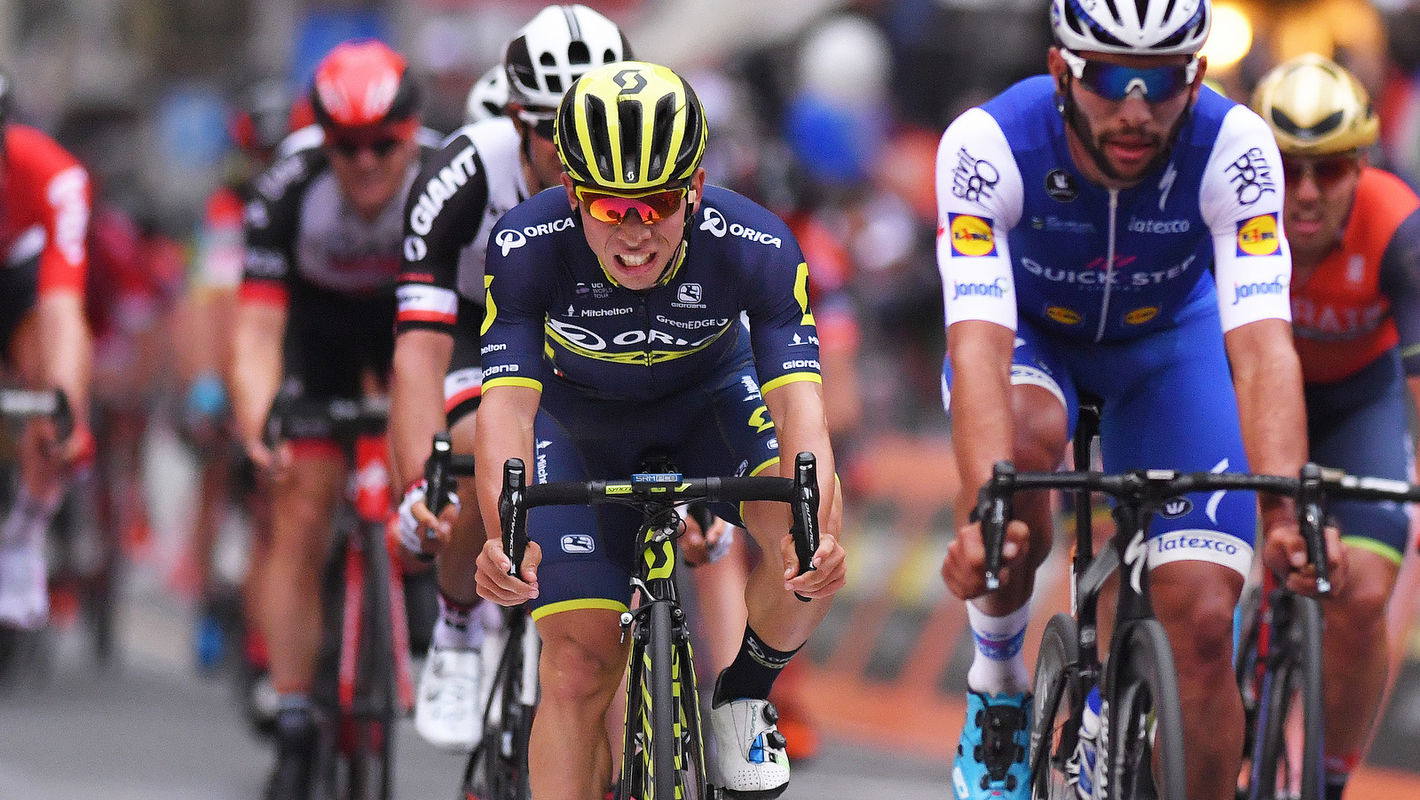 Gaviria sprints to third in Tour of Britain