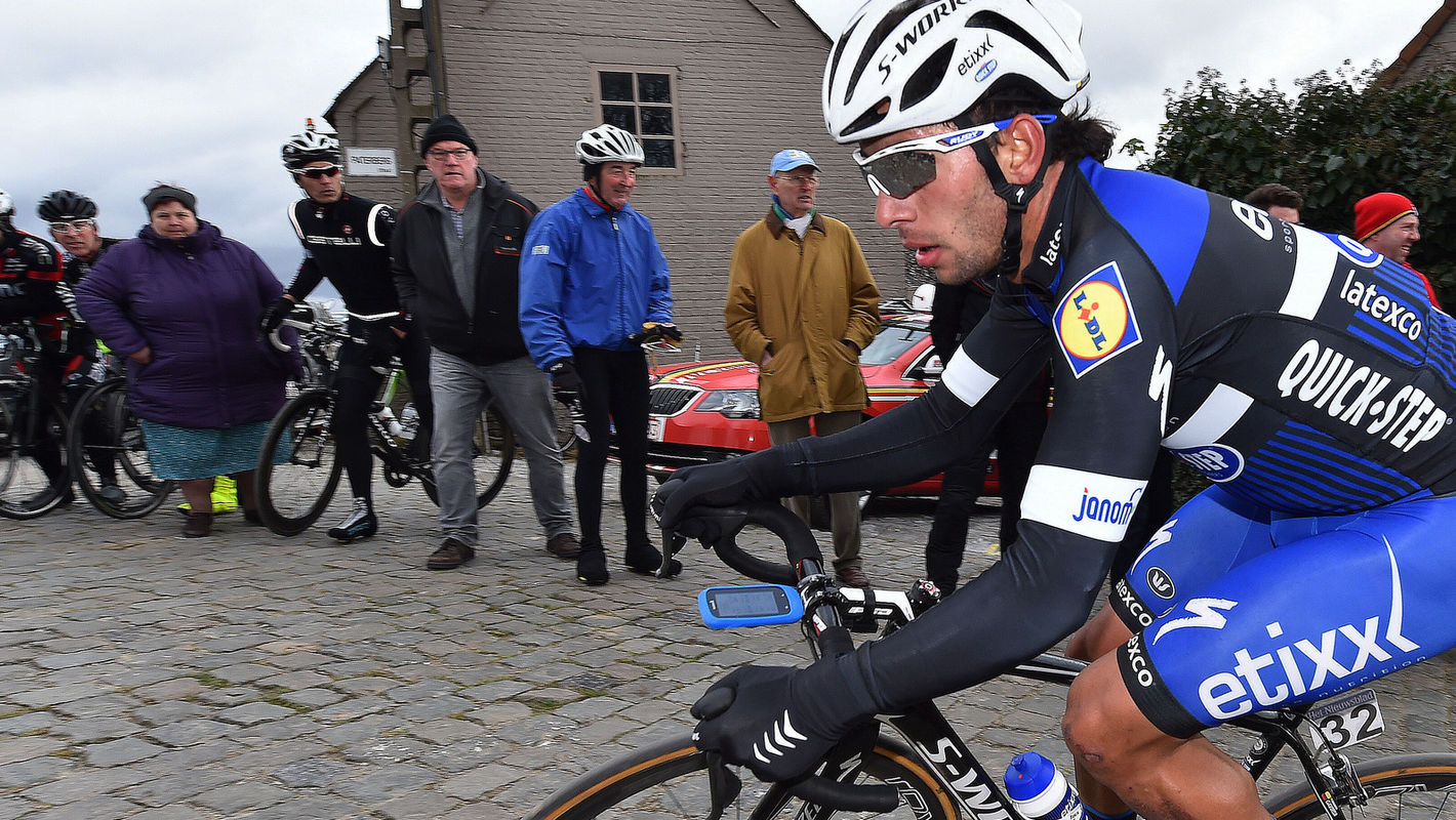 Top 10 voor Gaviria in Dwars door Vlaanderen