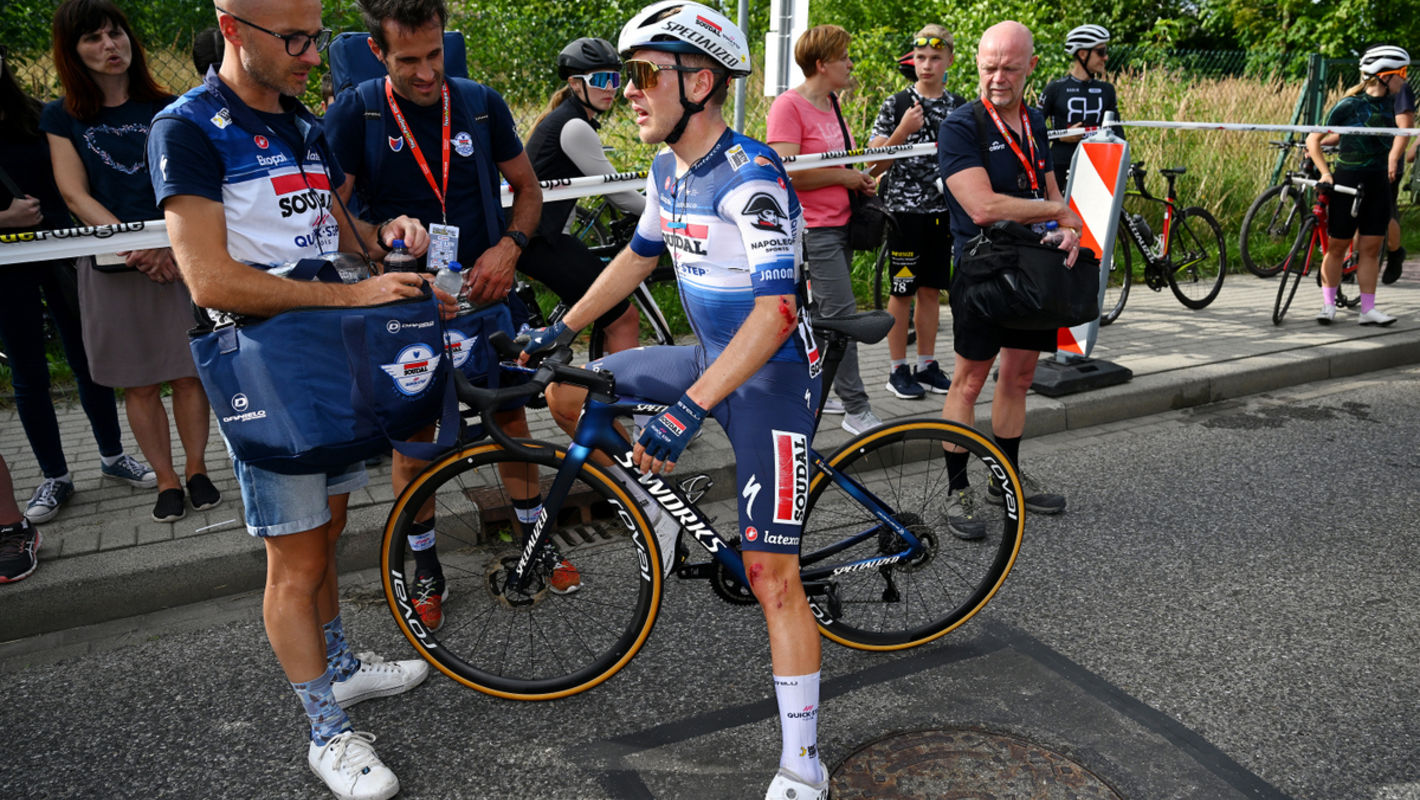 Tour de Pologne: Crash almost ruins Van Wilder’s GC hopes