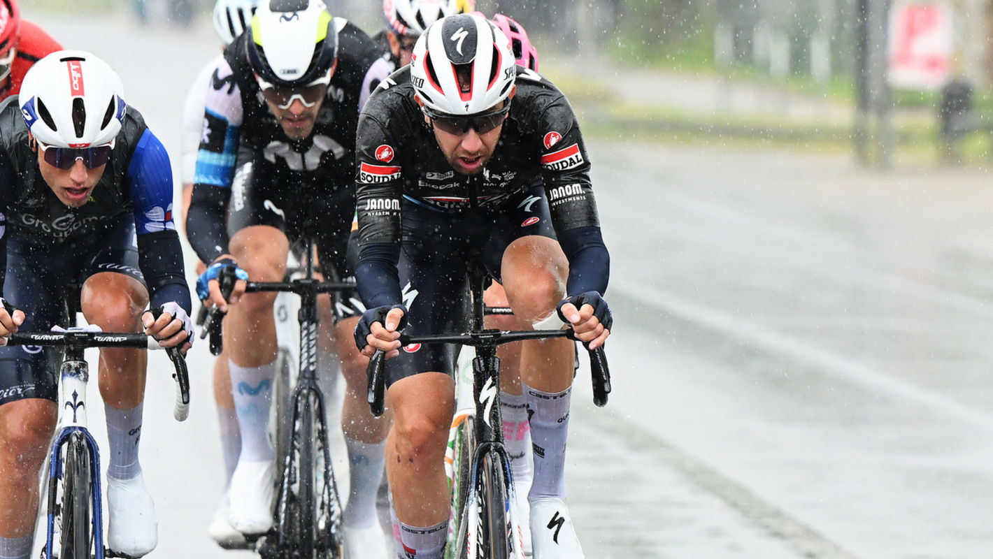 Cerny in the break at Il Giro