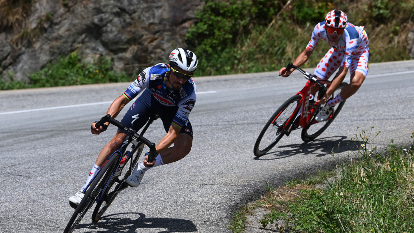 Tour de France: Alaphilippe kleurt koninginnerit
