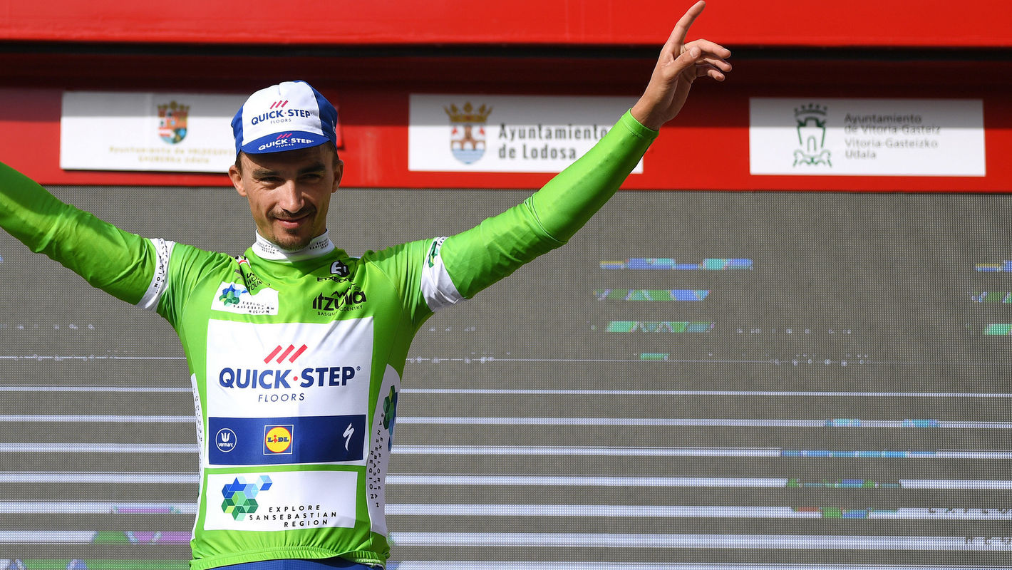 Alaphilippe moves into Pais Vasco green jersey