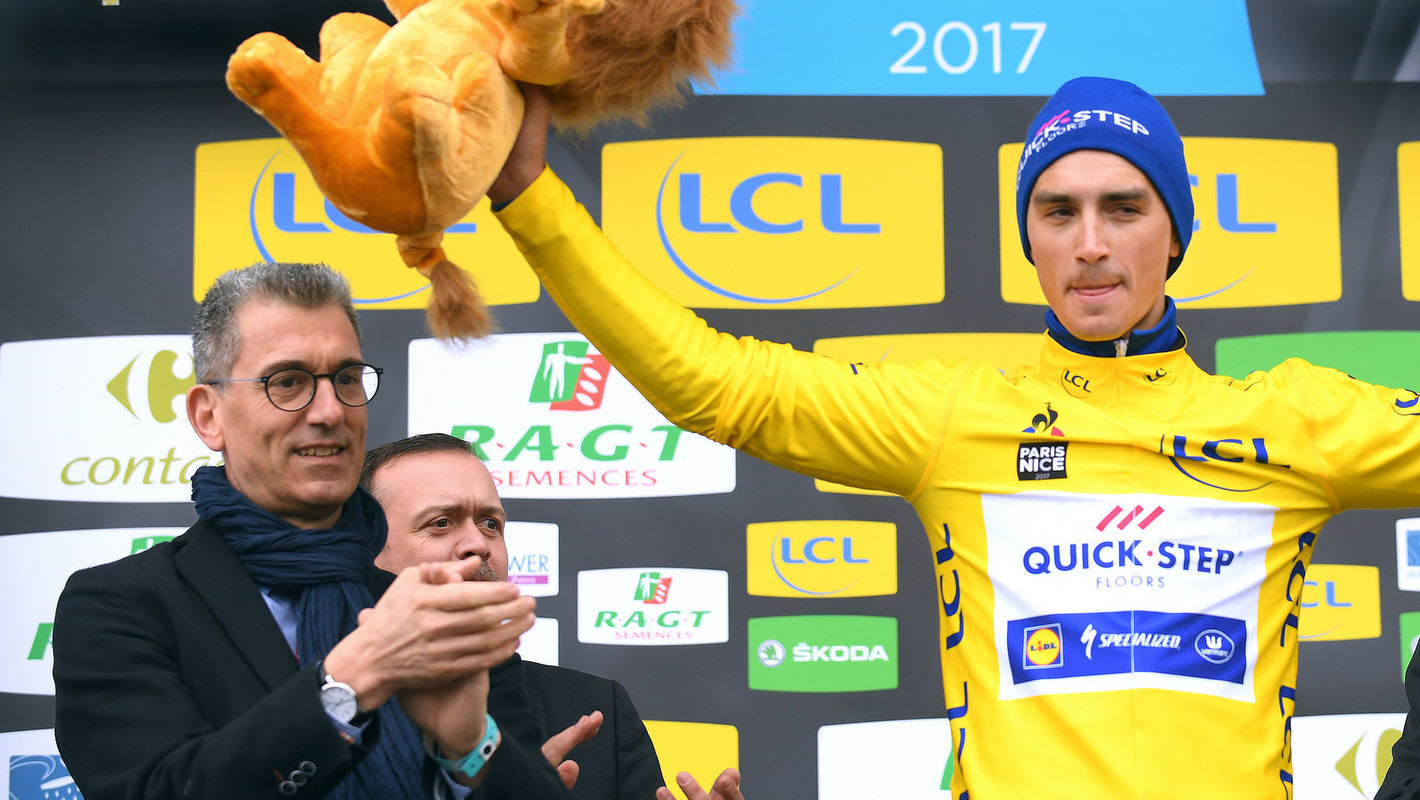 Paris-Nice: Alaphilippe slaat dubbelslag in tijdrit