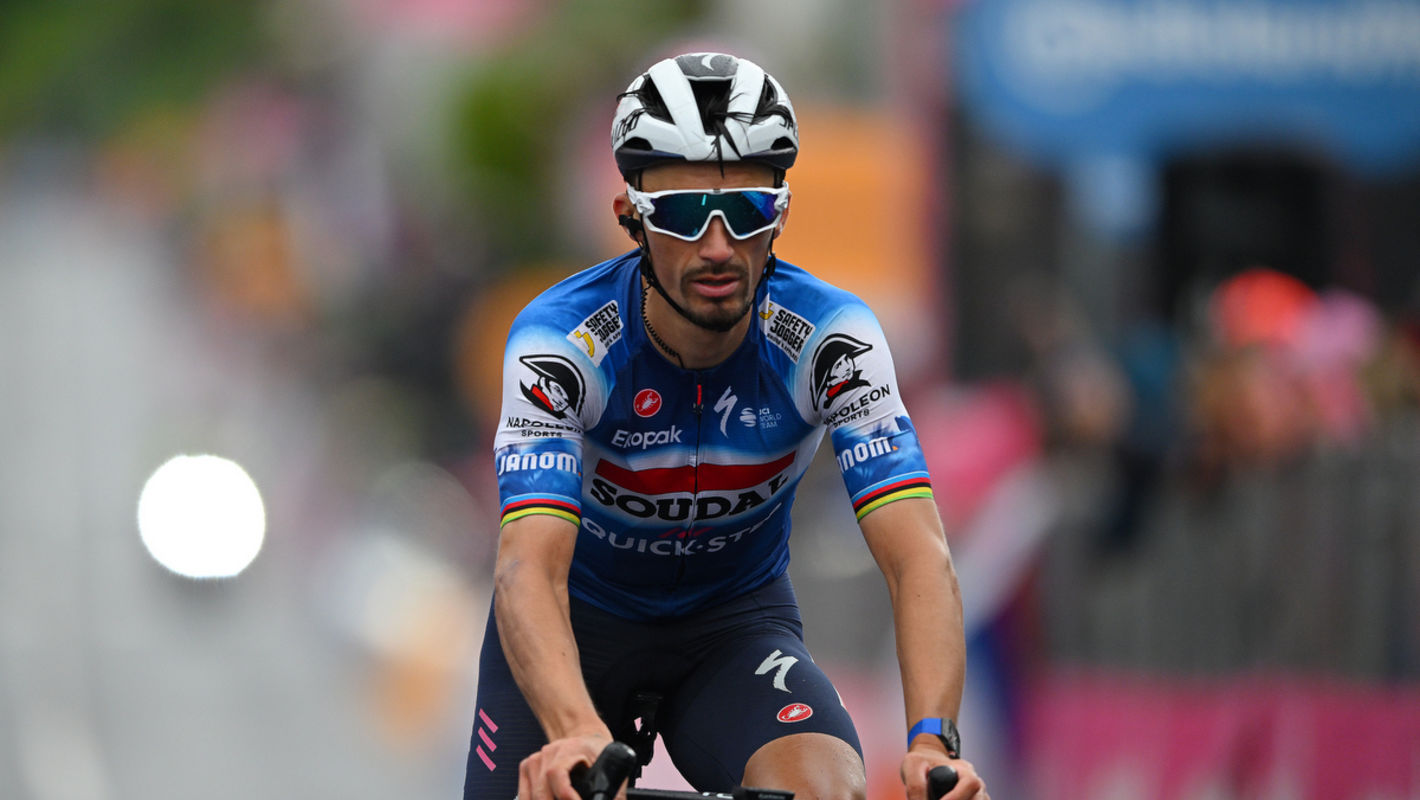 Okolo Slovenska: Alaphilippe dichtbij podium in Hlohovec