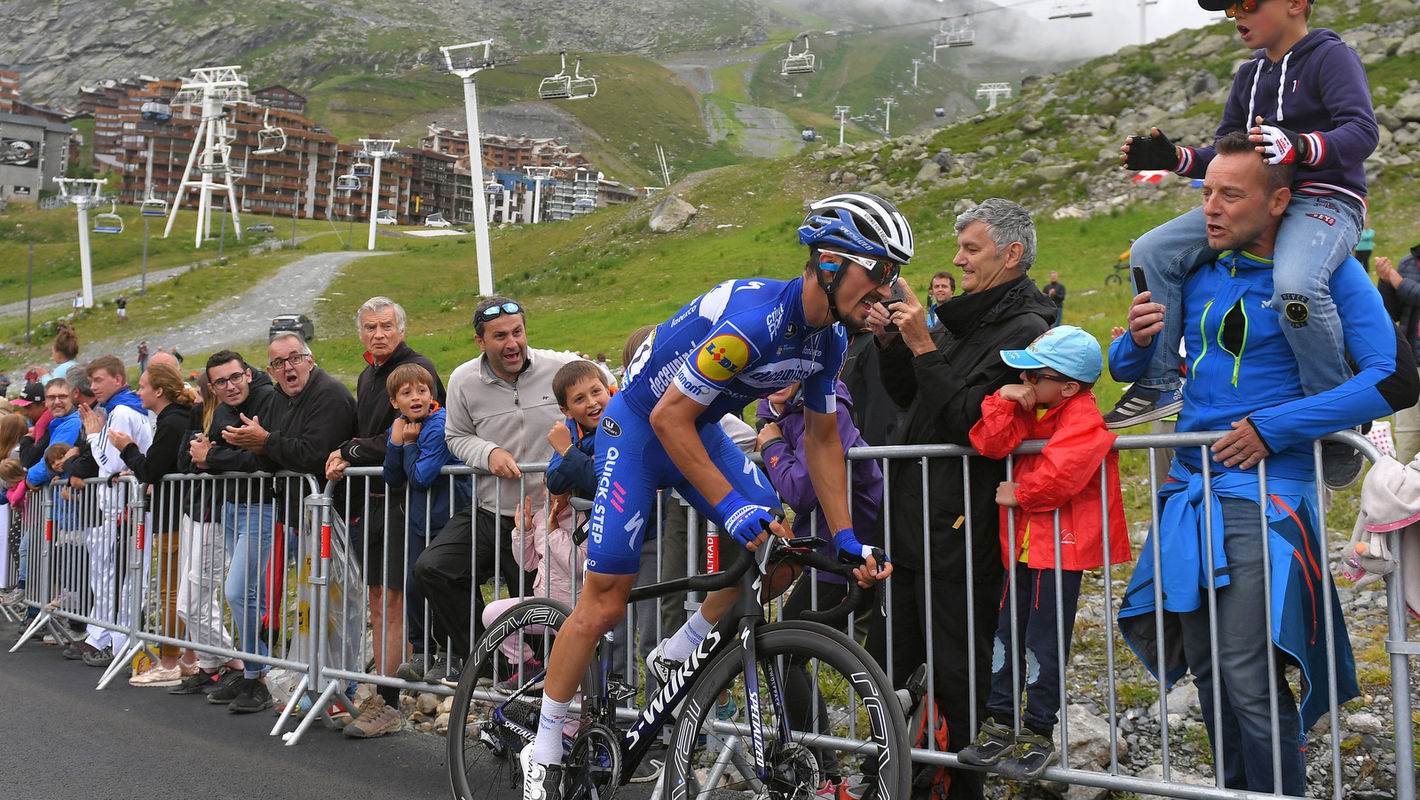 Tour de France: Alaphilippe stelt top-5 klassering veilig
