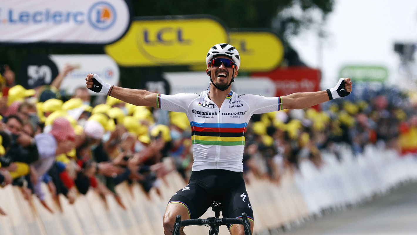 Julian Alaphilippe wint Velo d’Or Français