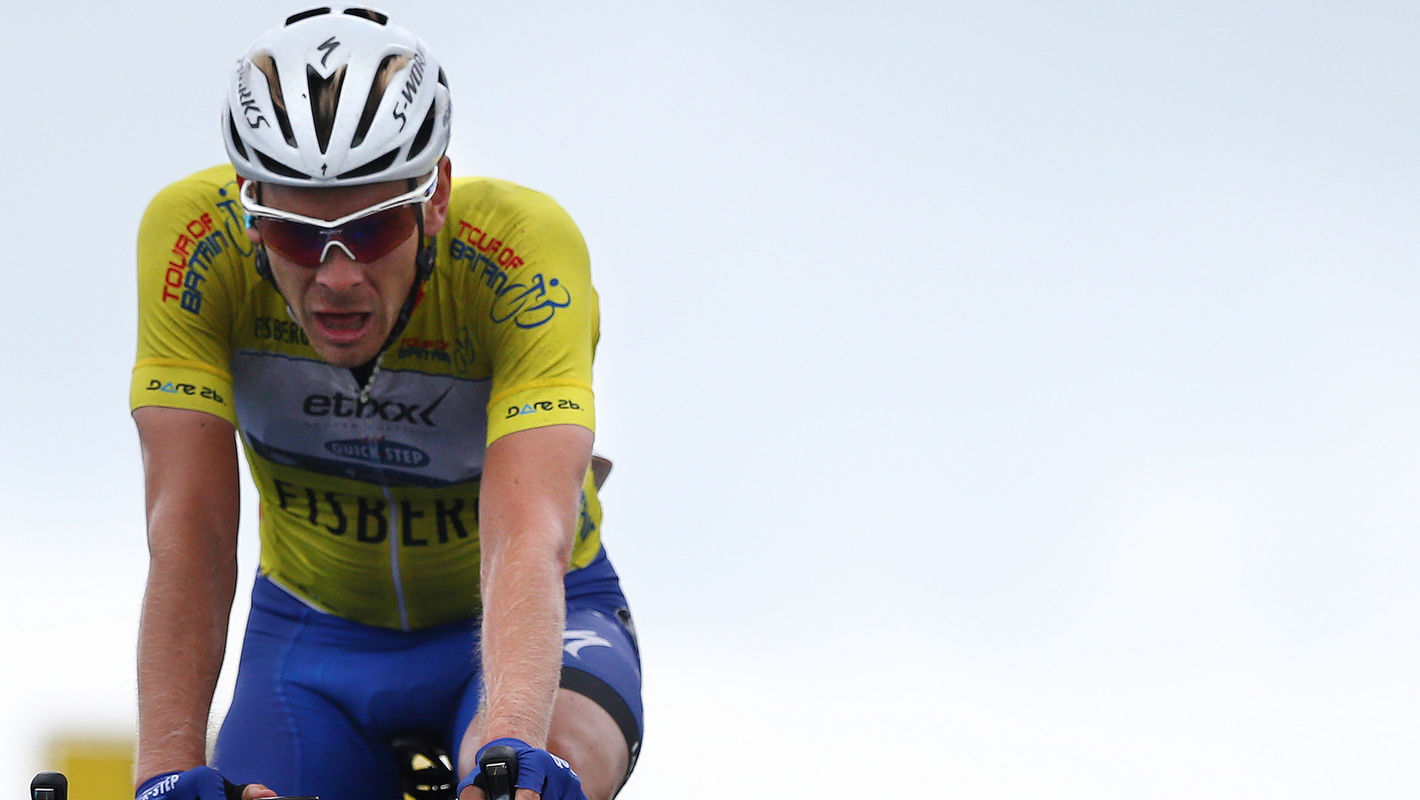 Tour of Britain: Vermote gives it his all on Haytor