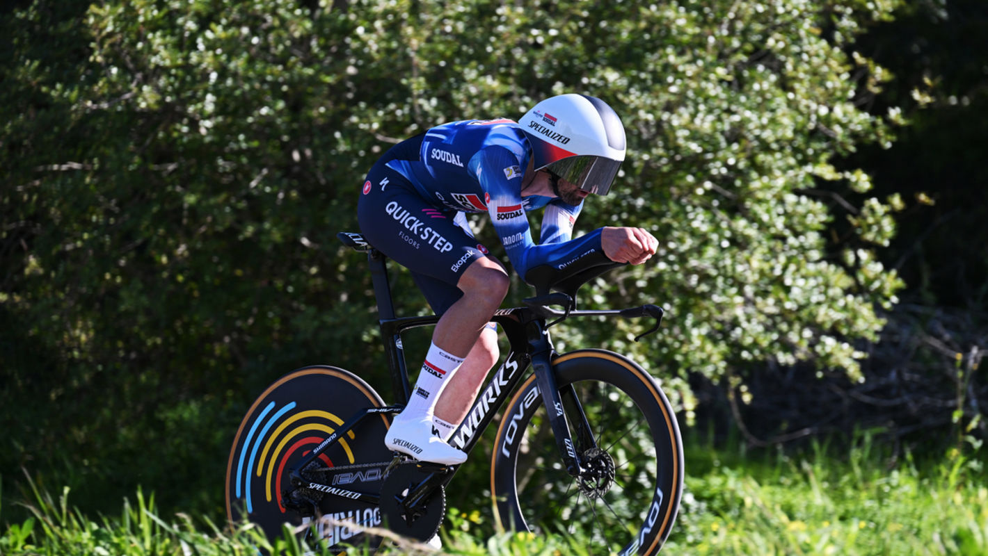 Tirreno-Adriatico: Cattaneo in top-10 tijdrit