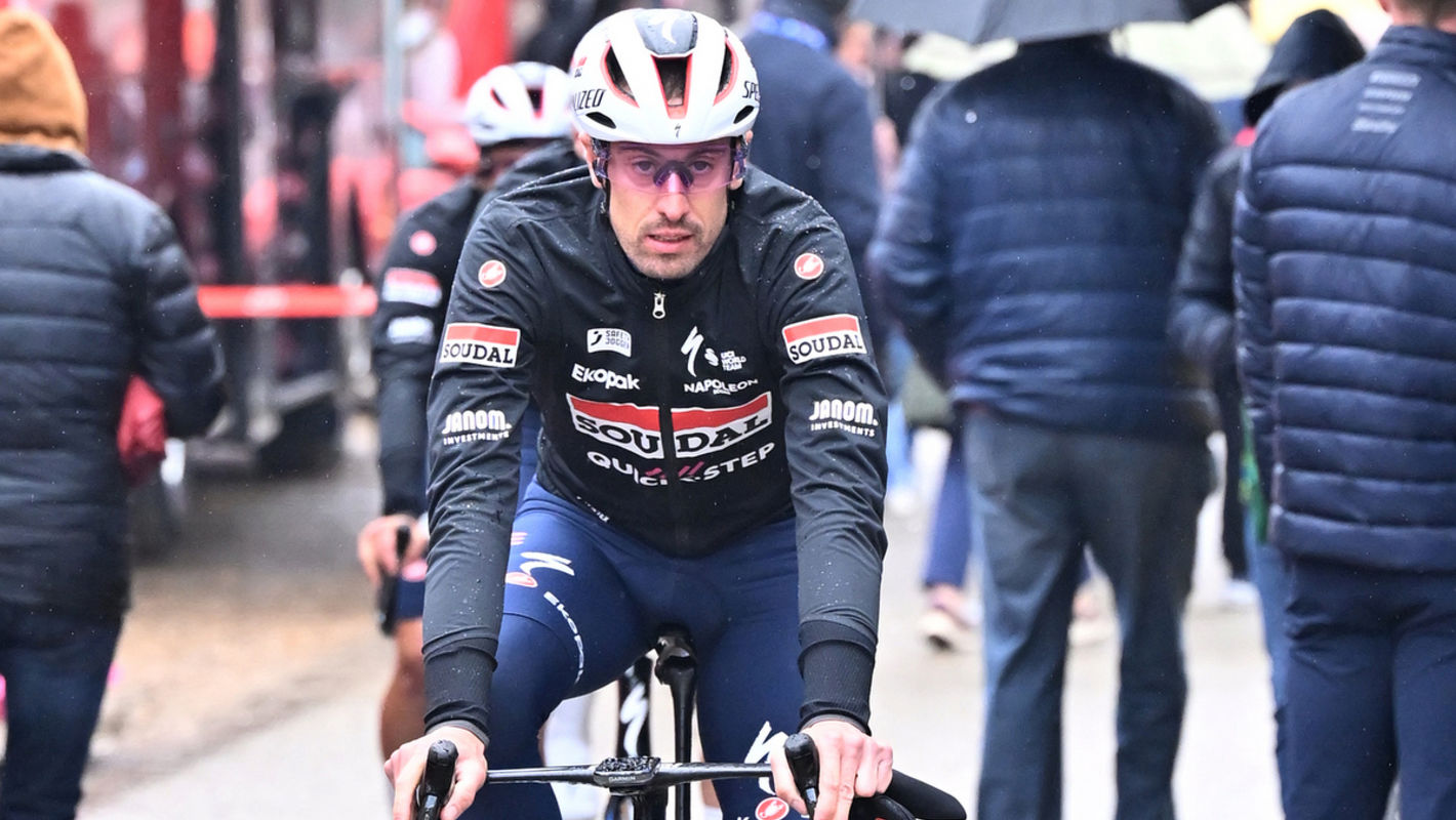 Tirreno-Adriatico: lange regenachtige dag in Umbria