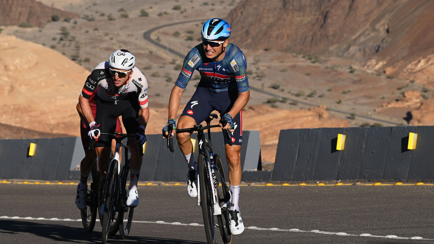 Vansevenant finishes top ten at the AlUla Tour