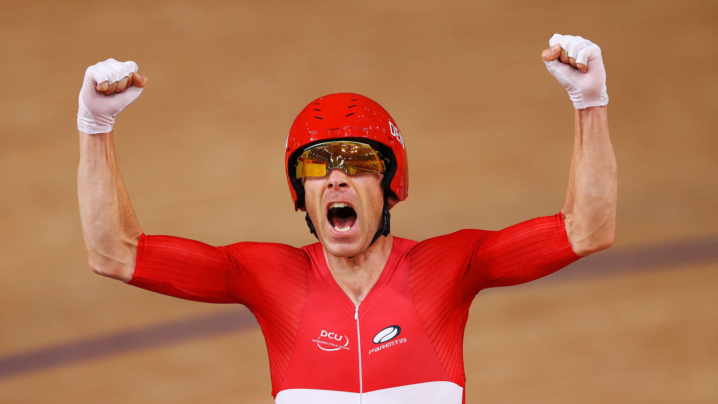 Michael Mørkøv wint goud op WK madison