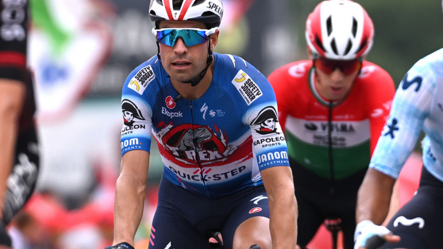 A hard day at the Vuelta a España