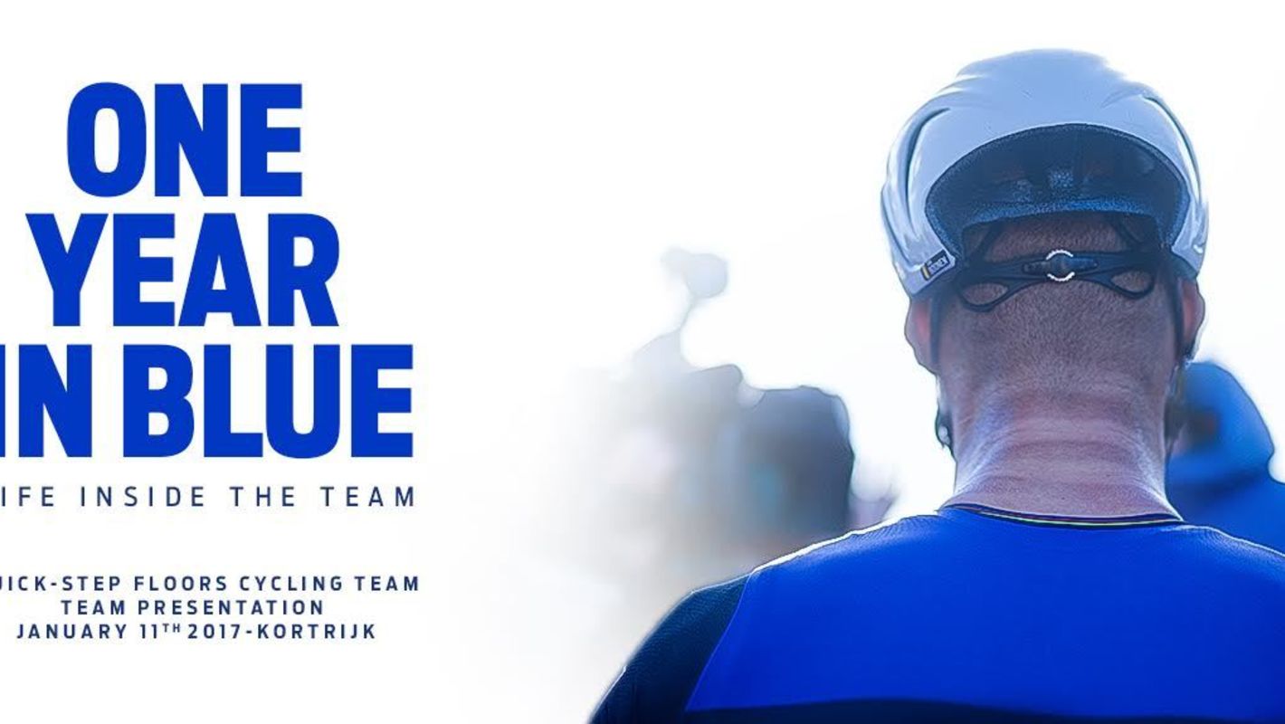 One Year In Blue: op pad met Quick-Step Floors Cycling Team