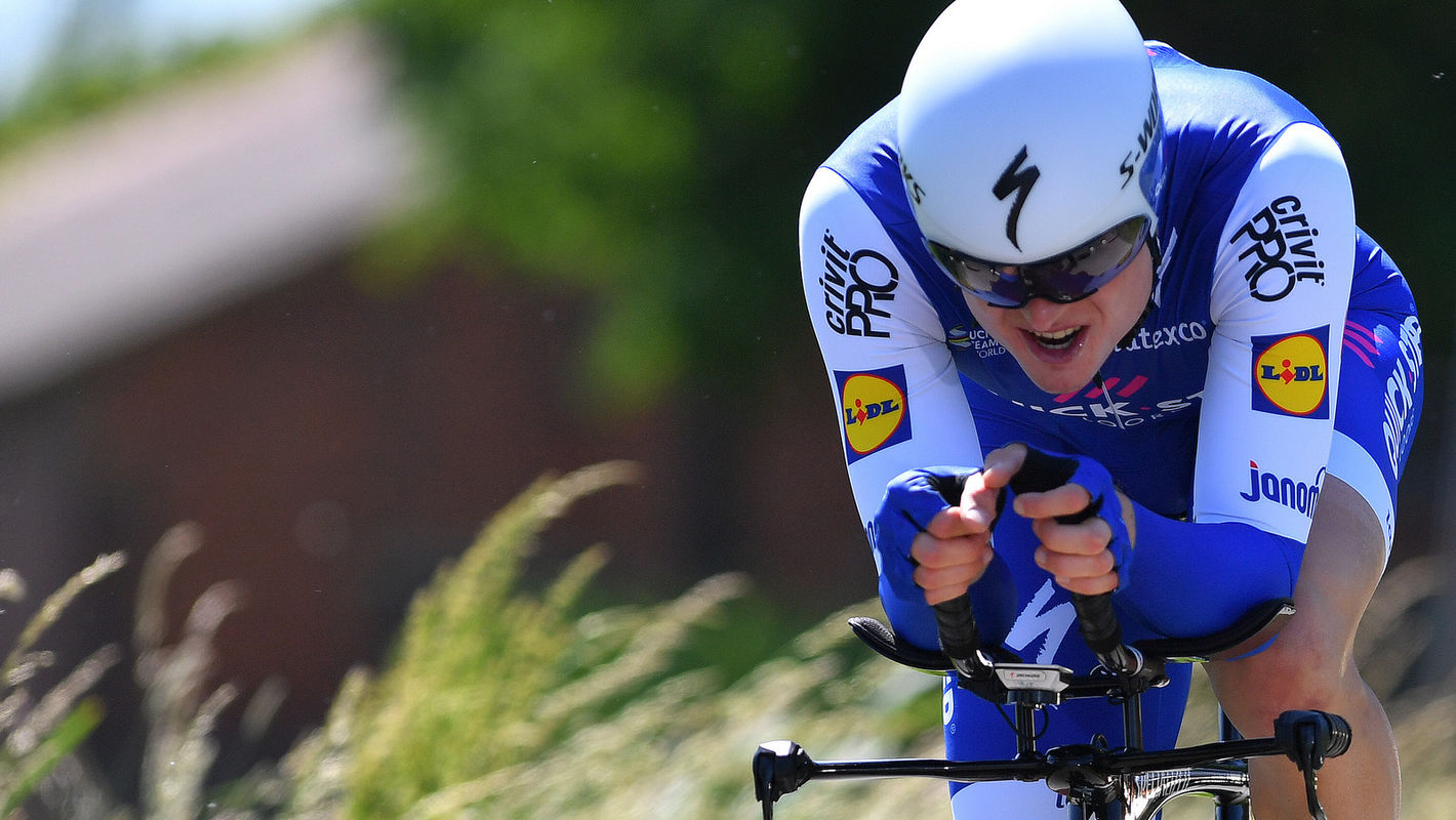 Vakoč time trials to silver at the Nationals