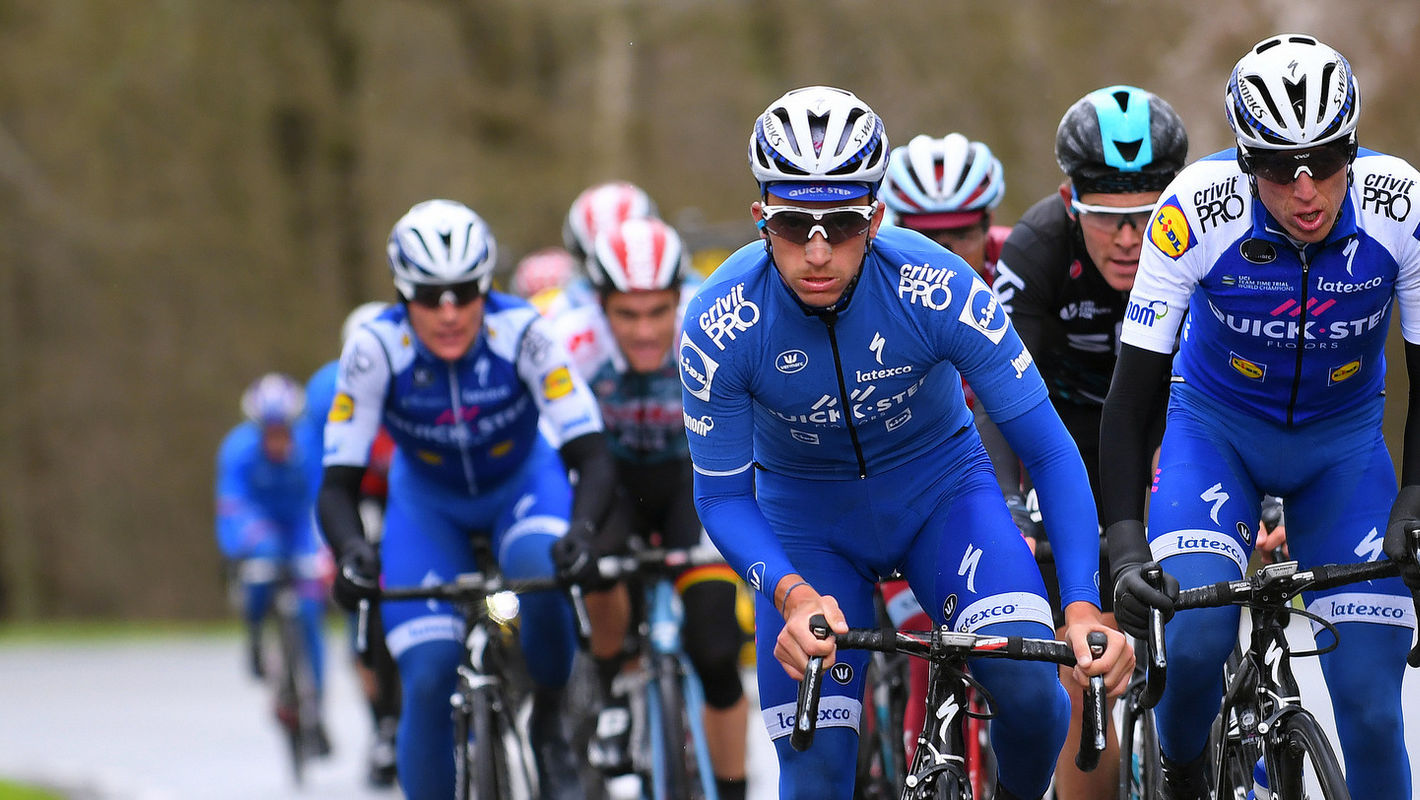 Quick-Step Floors Team start in Milano-Torino