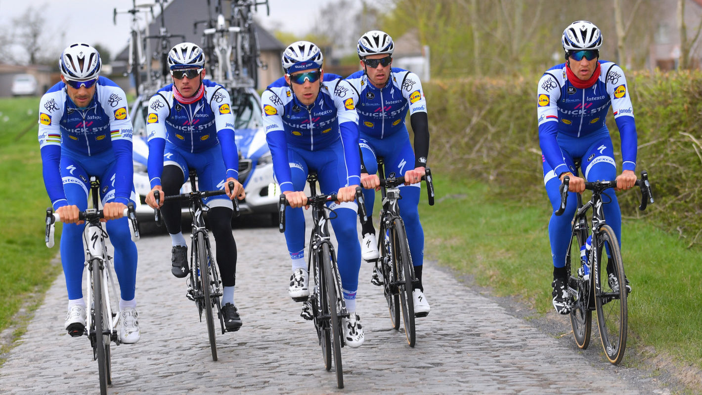 Quick-Step Floors Team selectie Parjis-Roubaix