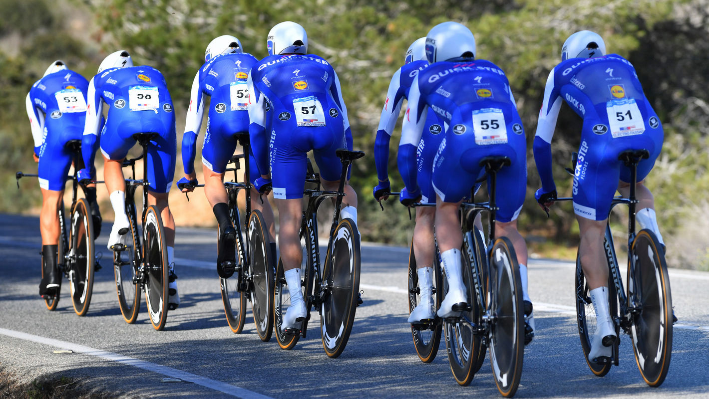 Quick-Step Floors 10e in ploegentijdrit Volta a Catalunya
