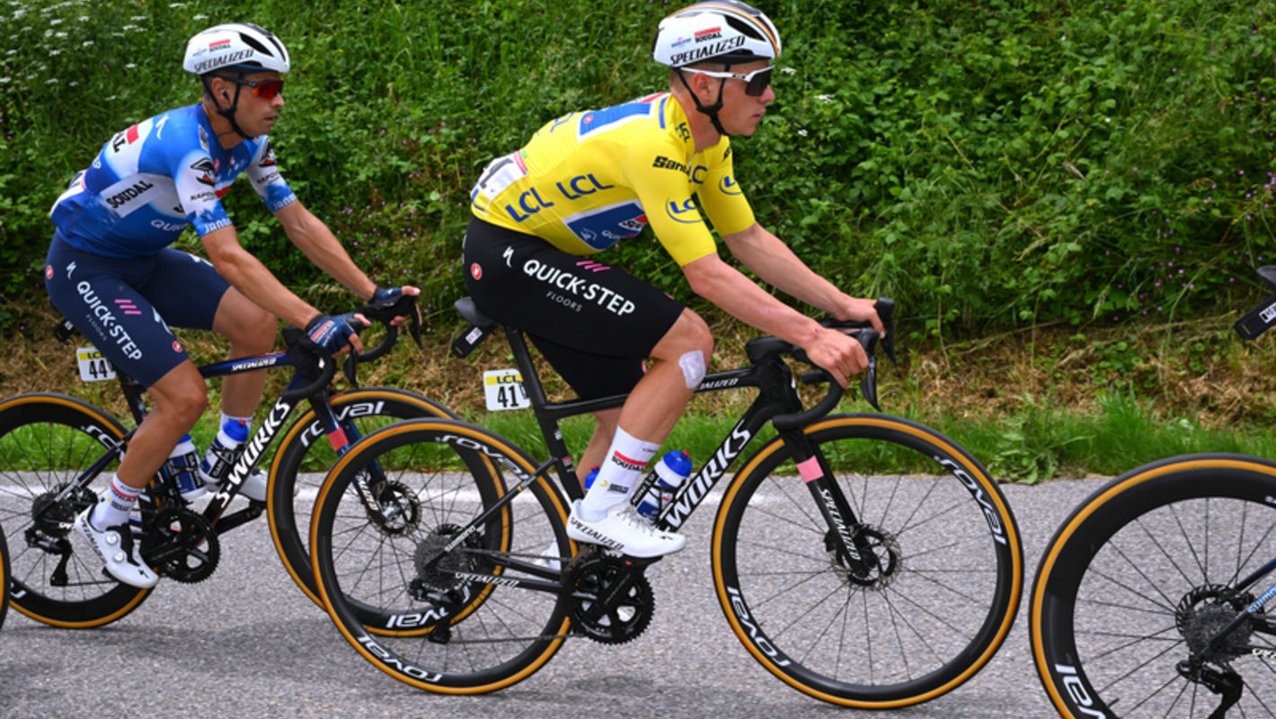 Dauphiné: Evenepoel top-10 bij eerste aankomst bergop