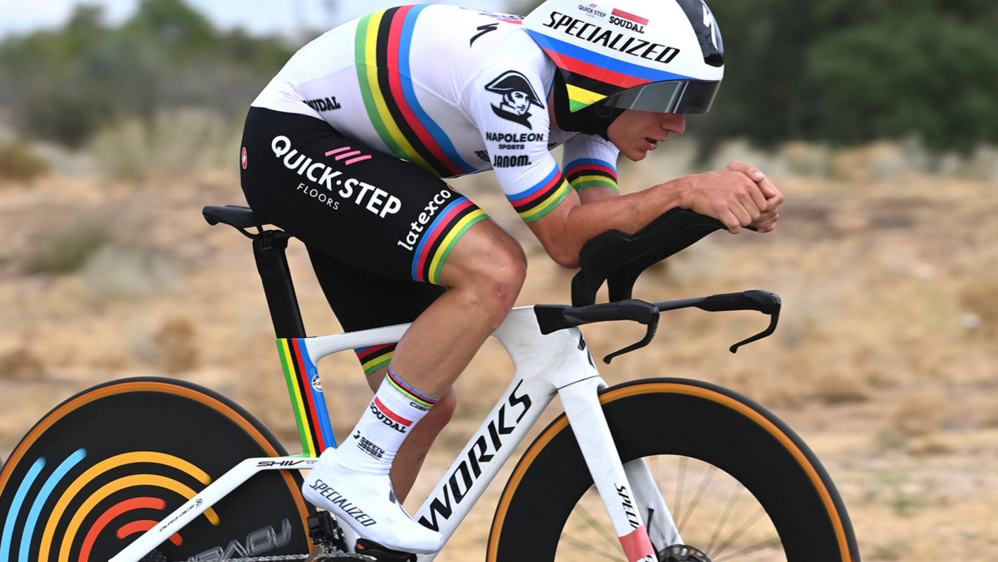 Evenepoel terug op het podium La Vuelta