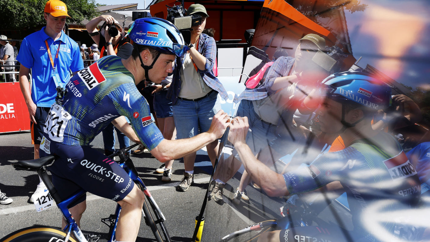 Tour Down Under: Bunch sprint in Tanunda