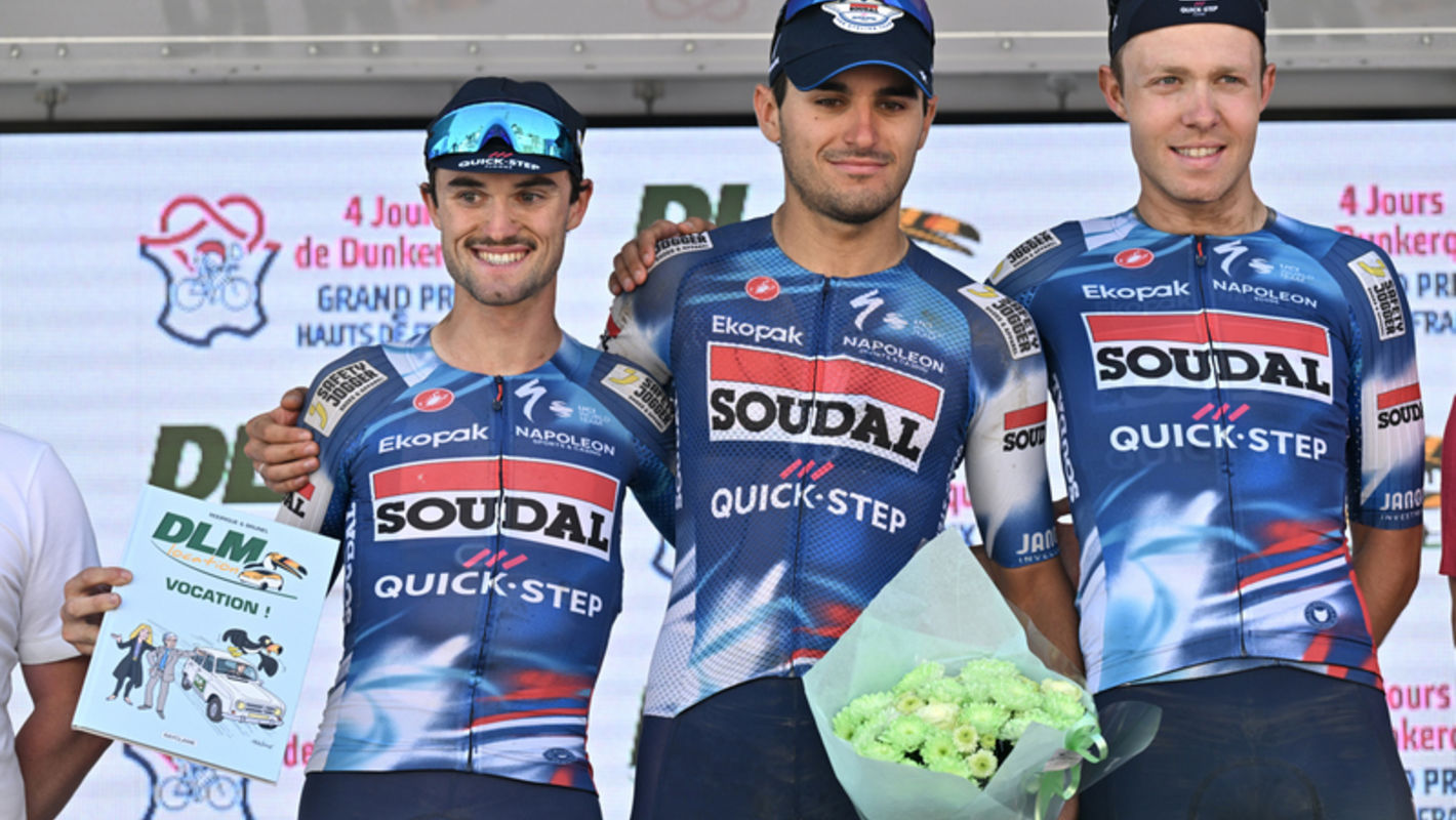 Soudal Quick-Step in de aanval in Dunkerque