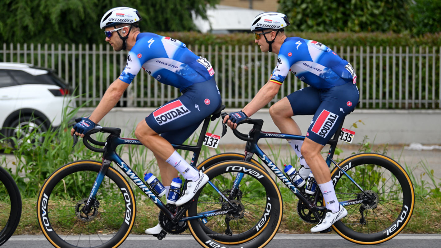 Hectic day at the Giro d’Italia