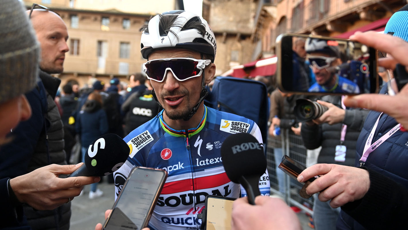 A tough Strade Bianche for Soudal Quick-Step