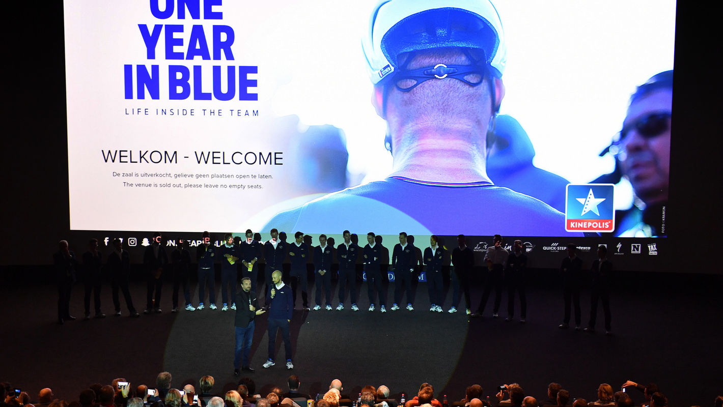 Quick-Step Floors Cycling Team presented to sponsors, media and fans