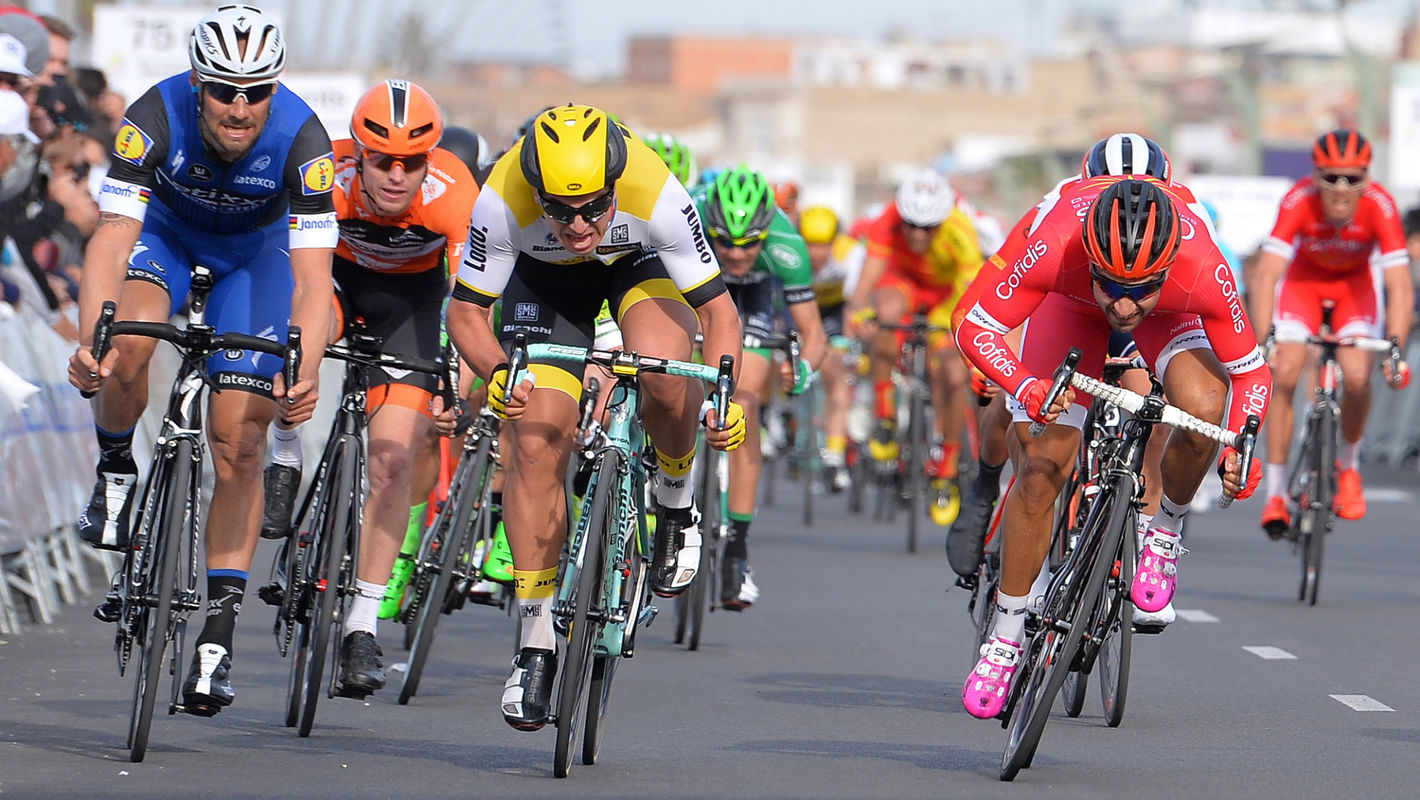 Valenciana: Boonen 4e in hectische sprint