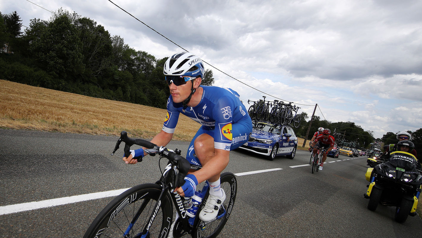 Lampaert zegeviert in Izegem Koers