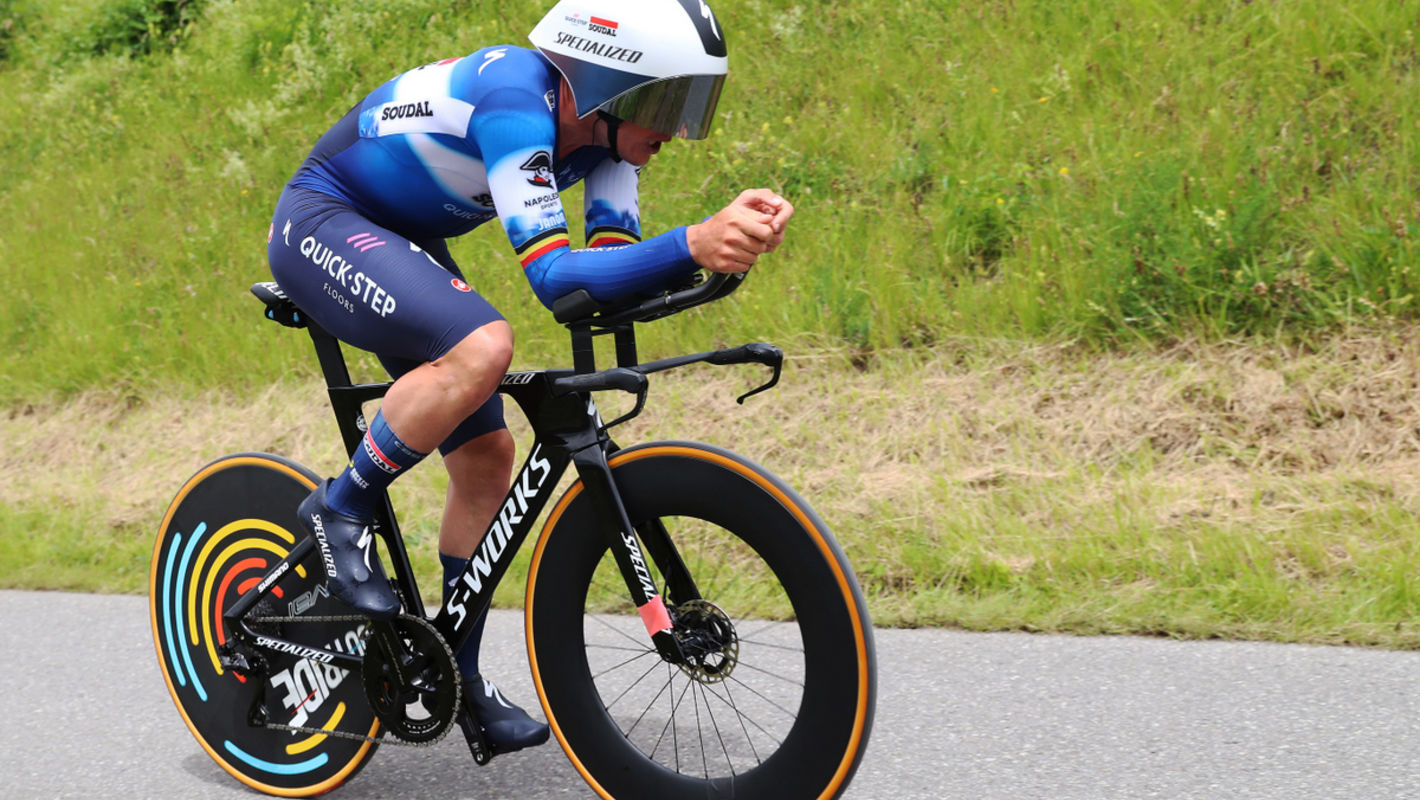Yves Lampaert snelt naar tijdritwinst in Tour de Suisse