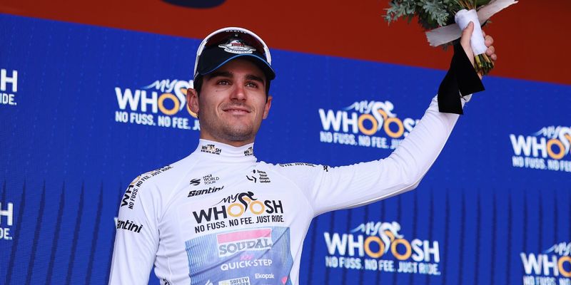Raccagni pakt witte trui in Tour Down Under