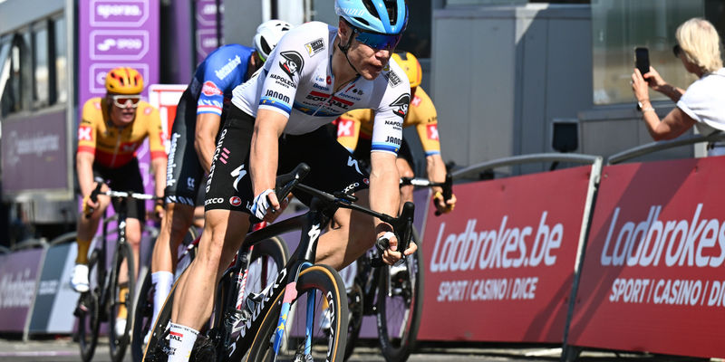 Fabio Jakobsen delivers in Knokke-Heist