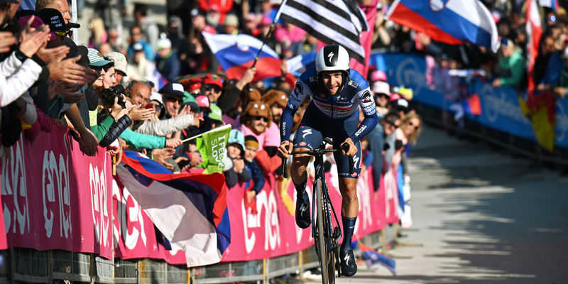 Giro d’Italia: Ilan Van Wilder rijdt sterke tijdrit