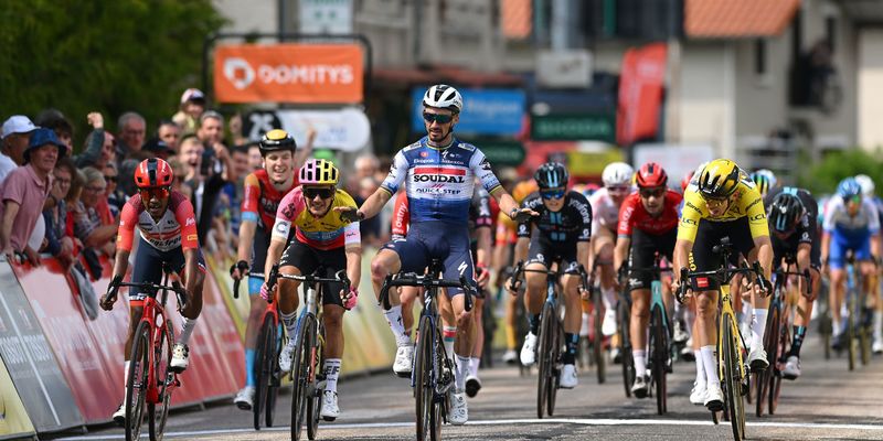 Alaphilippe powers to victory at the Dauphiné