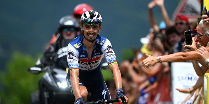 Alaphilippe seals Dauphiné top 10 on his birthday