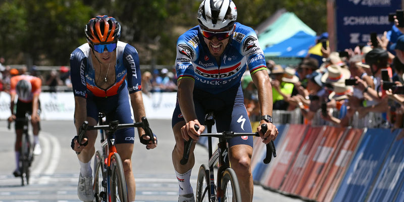 Tour Down Under: Alaphilippe fourth on Willunga Hill