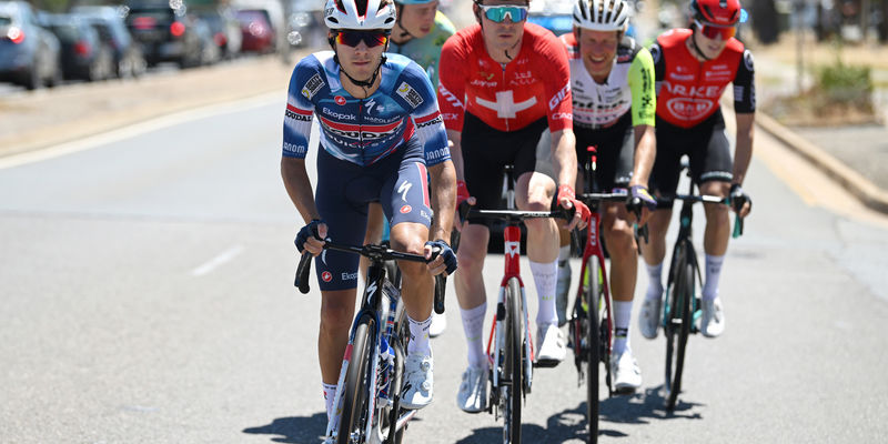 Lecerf in Tour Down Under break