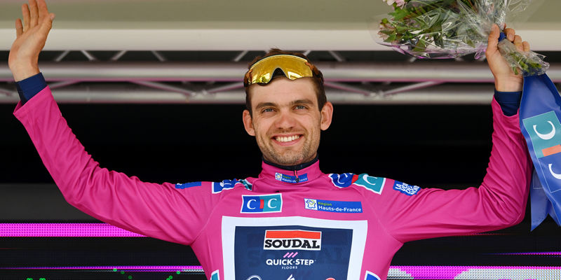 Kasper Asgreen moves into the leader’s jersey