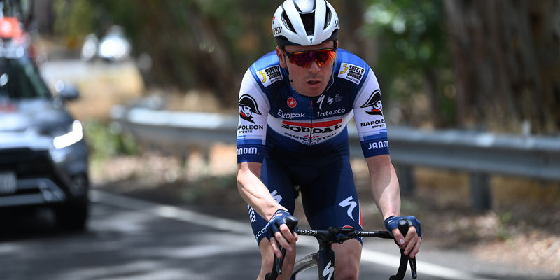 Echelons action at the Tour Down Under
