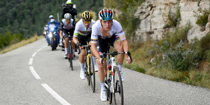 Evenepoel close to a second win in Catalunya