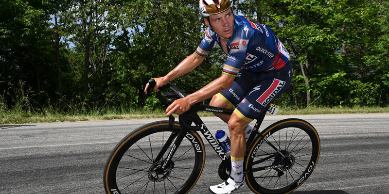 Evenepoel finishes fourth at the Critérium du Dauphiné