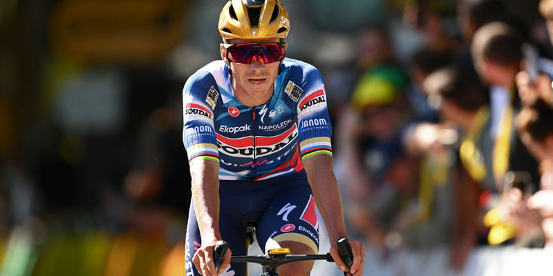 Evenepoel moves up on Tour de France GC