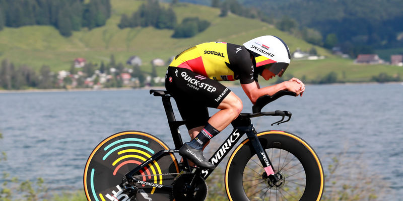Tour de Suisse: Evenepoel terug op het podium